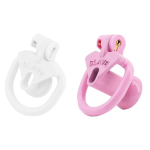 Cage de chasteté MAXI RESTRICT Rose M -3.5 x 2.7cm