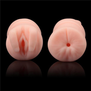 Masturbateur pussy 2 entrées vagin-anus VIRGIN-SKIN BLOWOUT Bleu