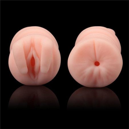 Masturbateur pussy 2 entrées vagin-anus VIRGIN-SKIN BLOWOUT Bleu