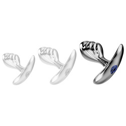 Plug bijou THREECURVE L de MyPlayToys - 9 x 4 cm