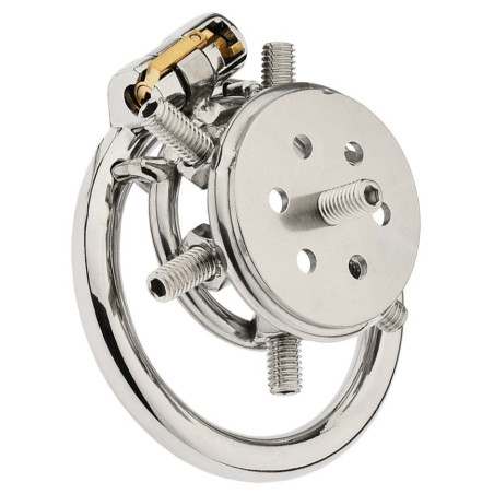 Cage de chasteté en métal RIVOPIKS 3 x 3.3 cm par CockLock