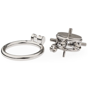Cage de chasteté en métal RIVOPIKS 3 x 3.3 cm par CockLock