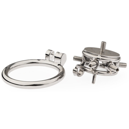 Cage de chasteté en métal RIVOPIKS 3 x 3.3 cm par CockLock