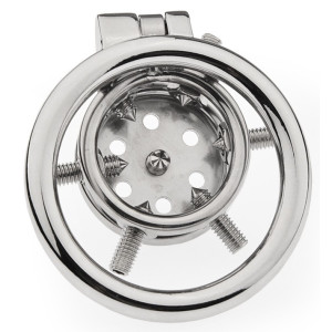 Cage de chasteté en métal RIVOPIKS 3 x 3.3 cm par CockLock