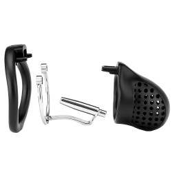 Cage de chasteté avec Plug urètre RODENDICK 7 x 3.5 cm par CockLock 2