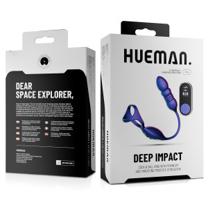 Ballstretcher et Plug prostatique DEEP IMPACT de Hueman