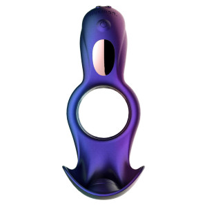 Cockring vibrant et stimulateur de bourses ZENITH de Hueman