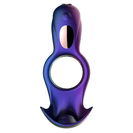 Cockring vibrant et stimulateur de bourses ZENITH de Hueman