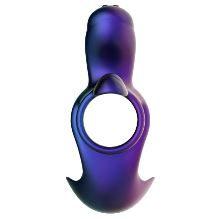 Cockring vibrant et stimulateur de bourses ZENITH de Hueman