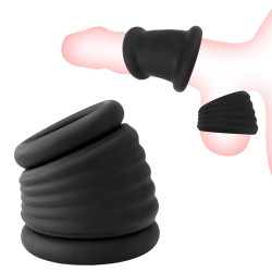 Kit pour l'excitation pénienne RIBOZ Noir