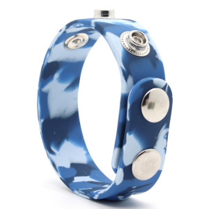 Cockring réglable FORKO Bleu Army
