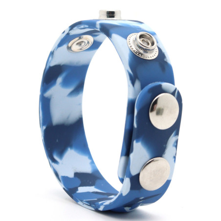 Cockring réglable FORKO Bleu Army