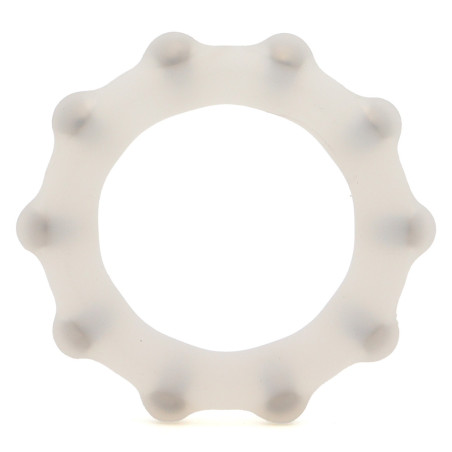Cockring en silicone ROLLOCK Transparent de 30 mm