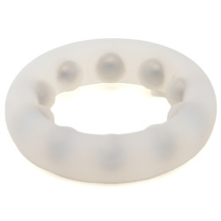 Cockring en silicone ROLLOCK Transparent de 30 mm 2