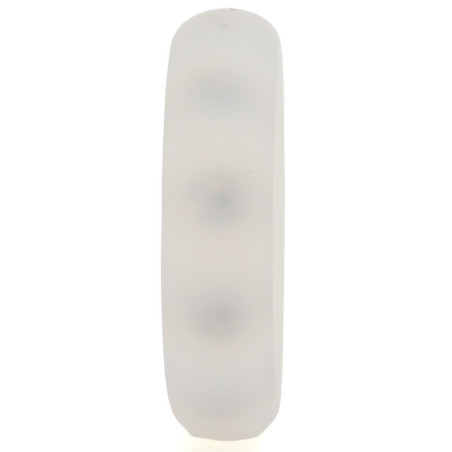 Cockring en silicone ROLLOCK Transparent de 30 mm
