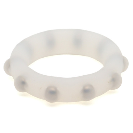 Cockring en silicone ROLLOCK Transparent de 30 mm