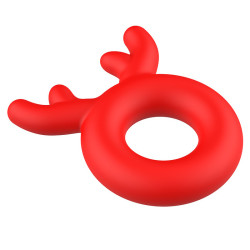 Cockring Renne REINDEER  Rouge - Diamètre 27 mm 2