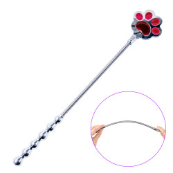 Paddle flexible 40cm + Boules anales BALLS CAT 12 x 1.7cm