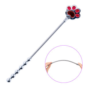 Paddle flexible 40cm + Boules anales BALLS CAT 12 x 1.7cm