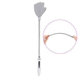 Paddle flexible 42cm + Plug anal SILVER HAND 10 x 2cm