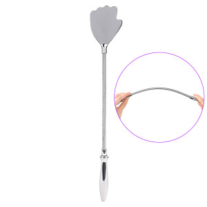 Paddle flexible 42cm + Plug anal SILVER HAND 10 x 2cm
