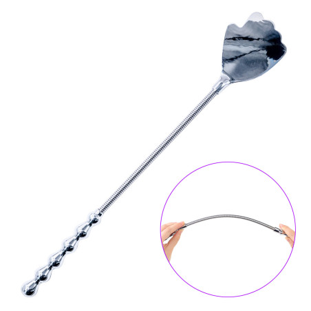 Paddle flexible 42cm + Boules anales BALLS HAND 12 x 1.7cm