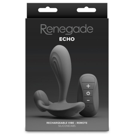 Stimulateur prostatique vibrant ECHO 9 x 3.2cm