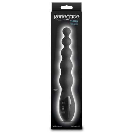 Boules anales vibrantes VIRTUA 16 x 3.5cm