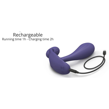 Stimulateur prostatique vibrant WITTY 9 x 3.1cm