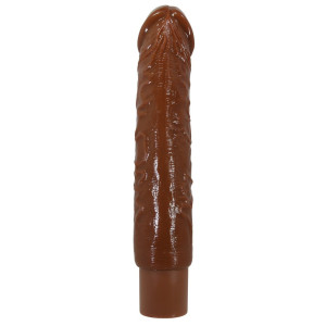Gode vibrant RUFUS Marron 20 x 4.3cm