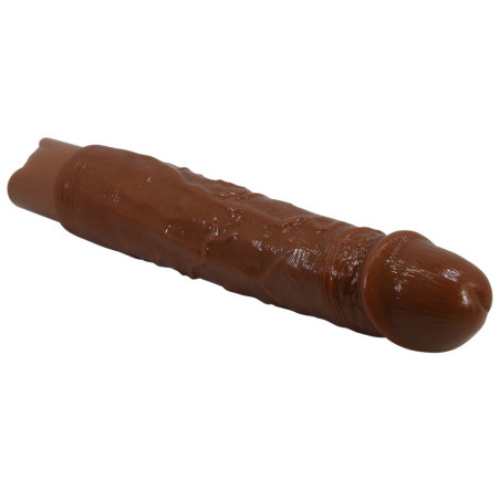 Gode vibrant RUFUS Marron 20 x 4.3cm