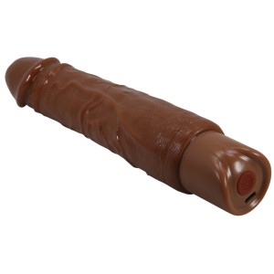 Gode vibrant RUFUS Marron 20 x 4.3cm