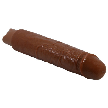 Gode vibrant SOREN Marron 22 x 4.7cm