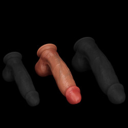 Gode réaliste LEANDICK M 19 x 5.6cm 2