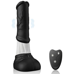 Gode vibrant va-et-vient HORSKOR de AnalTech - 22 x 5.2cm