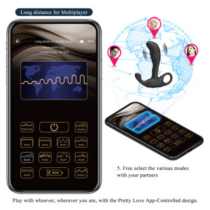 Stimulateur prostatique connecté ANDREW de Pretty Love