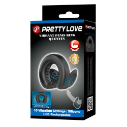 Cockring vibrant QUENTIN de Pretty Love | 33mm 2