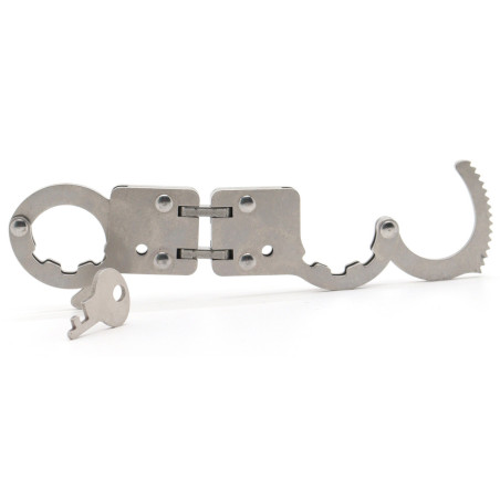 Menottes de pouces articulées FINGY RESTRICT de BDSMaster