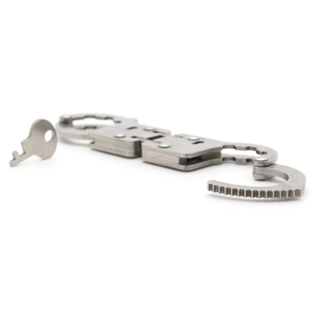 Menottes de pouces articulées FINGY RESTRICT de BDSMaster
