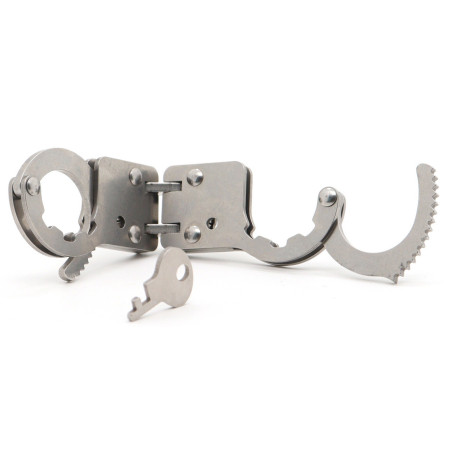 Menottes de pouces articulées FINGY RESTRICT de BDSMaster