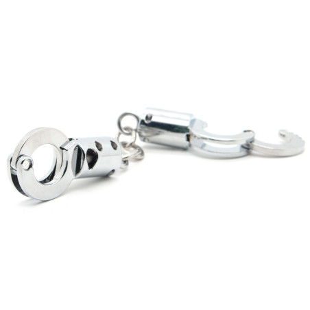 Menottes de Pouce en métal CUFFING S de BDSMaster