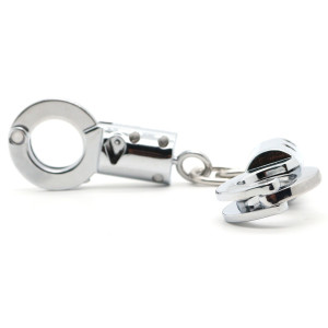 Menottes de Pouce en métal CUFFING S de BDSMaster
