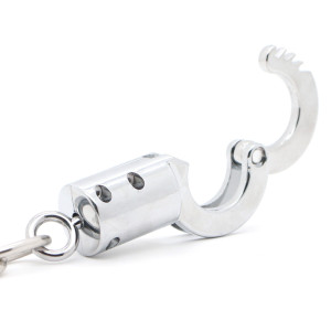 Menottes de Pouce en métal CUFFING S de BDSMaster