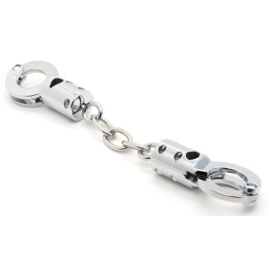 Menottes de Pouce en métal CUFFING M de BDSMaster