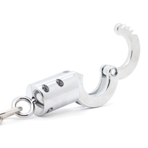 Menottes de Pouce en métal CUFFING M de BDSMaster
