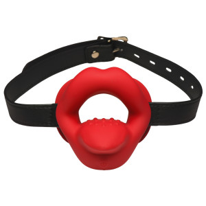 Bâillon-Bouche vibrant SISSY MOUTH - 10 Vibrations