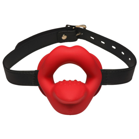 Bâillon-Bouche vibrant SISSY MOUTH - 10 Vibrations