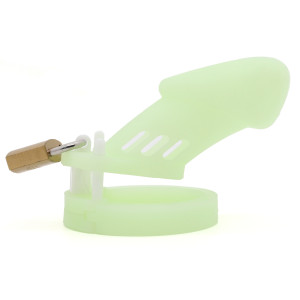Cage de chasteté phosphorescente PHOSCOCK M 10.5 x 2.7 cm de CockLock