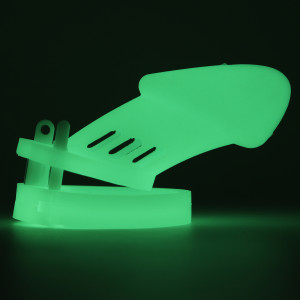 Cage de chasteté phosphorescente PHOSCOCK M 10.5 x 2.7 cm de CockLock