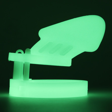 Cage de chasteté phosphorescente PHOSCOCK S 8.5 x 3.2 cm de CockLock